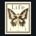 "The Flapper" Art Deco Life Cover 16 x 20 Poster<br><div class="desc">Fin Art Deco Life Cover 16 x 20</div>