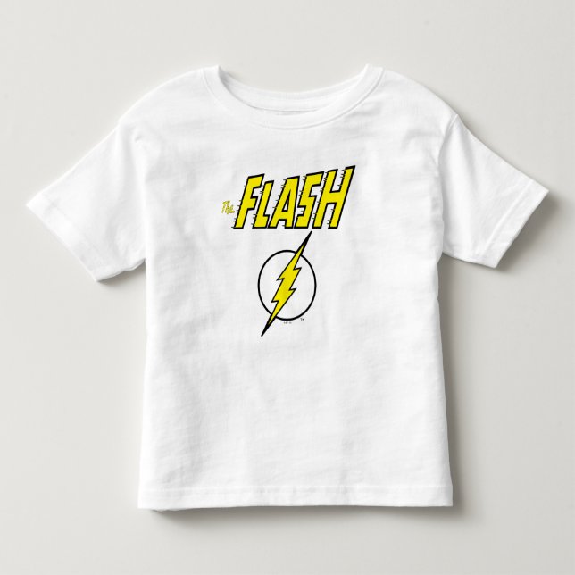 The Flash namn & Blixtlogotyp T Shirt (Framsida)