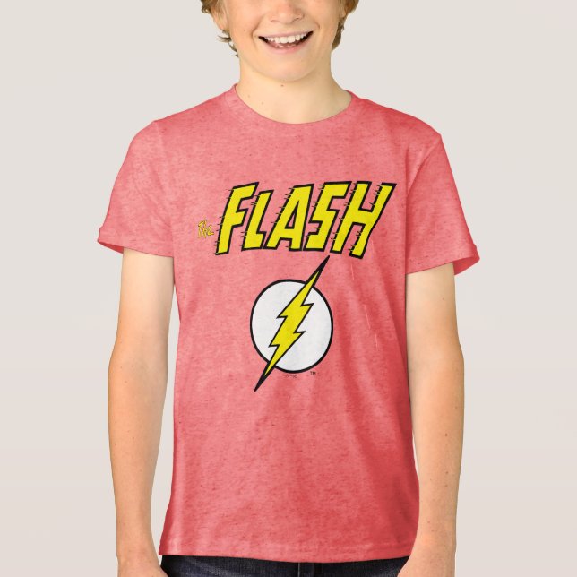 The Flash namn & Blixtlogotyp T Shirt (Framsida)