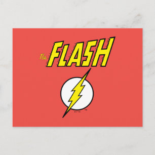 The Flash namn & Blixtlogotyp Vykort