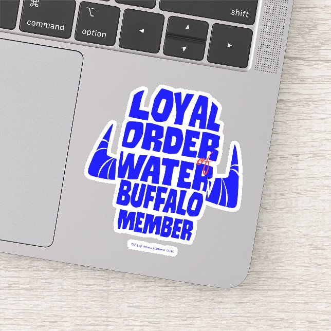 The Flintstones | Loyal Order Water Buffalo Member Klistermärken (Detalj)