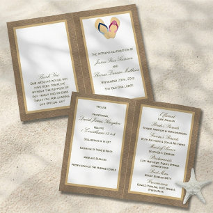 The Flip-Flop Sand Strand Jute Bröllop Collection