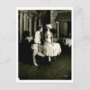 The Flirting Princess, 1911, Vintage Vykort
