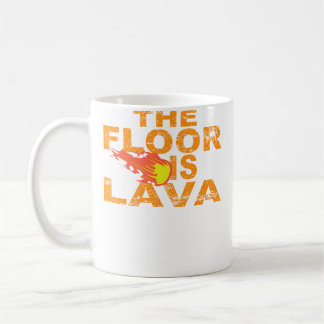 The Floor Is Lava Running Parkour Kaffemugg