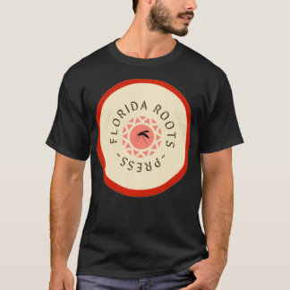 The Florida Roots Press Official Logo T Shirt