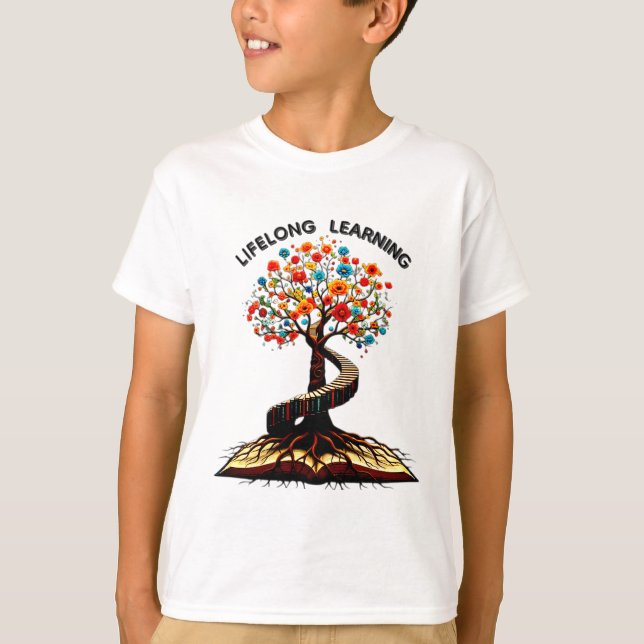 The Flourishing Tree of Knowledge T Shirt (Framsida)
