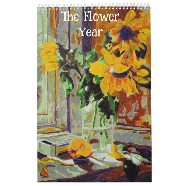 The Flower Year Calendar  Kalender (Omslag)