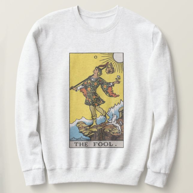 the fool lång ärmad tröja (Design framsida)
