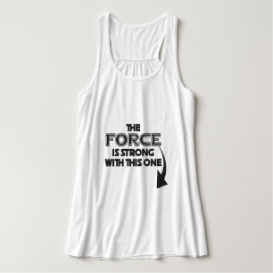 The FORCE Maternity Tank Top Linne Med Racerback