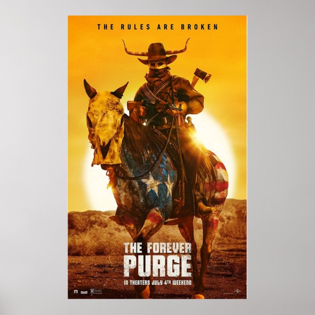 The Forever Purge 2021 Poster (Framsidan)