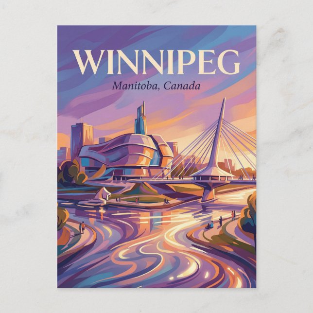 The Forks Kanada Vykort (Framsida)