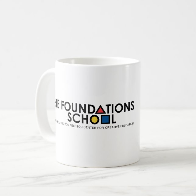 The Foundations School vid CCE Mug Kaffemugg (Framsida vänster)