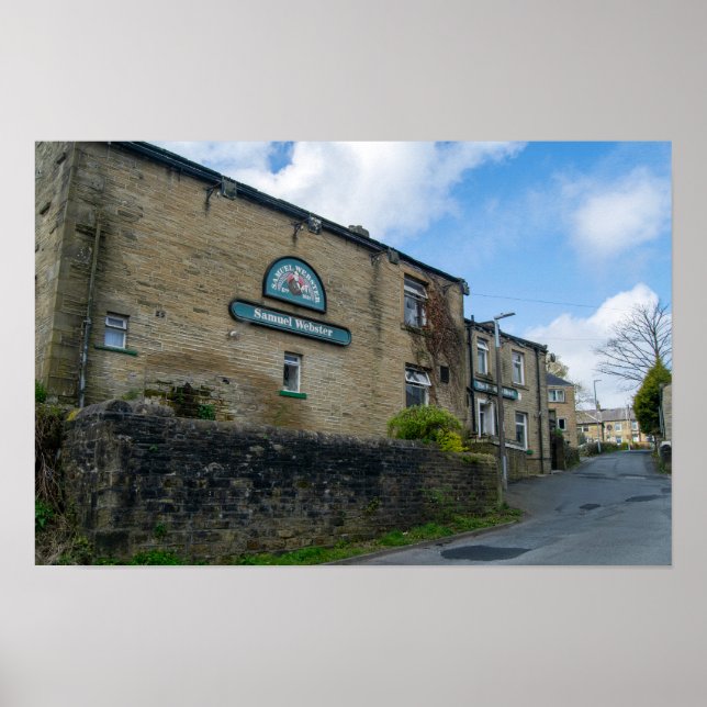 The Fountain Head Inn, Halifax Poster (Framsidan)