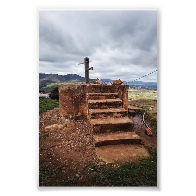 The fountain of Giving  Fototryck (Framsidan)