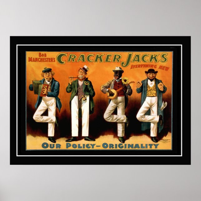 The Four Jacks Vintage Affisch (Framsidan)