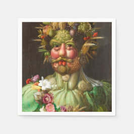 The Four Seasons: Vertumnus - Giuseppe Arcimboldo Pappersservett