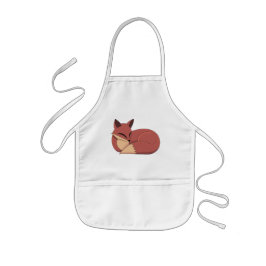 The Fox Barnförkläde