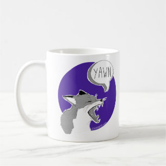 The Fox *Yawn* -Mug purple- Kaffemugg