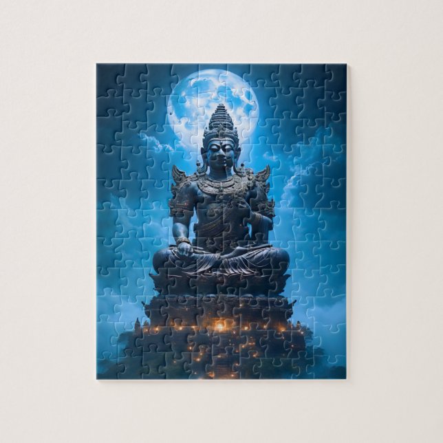 The Full Moon Light of the Buddha Pussel (Vertikal)