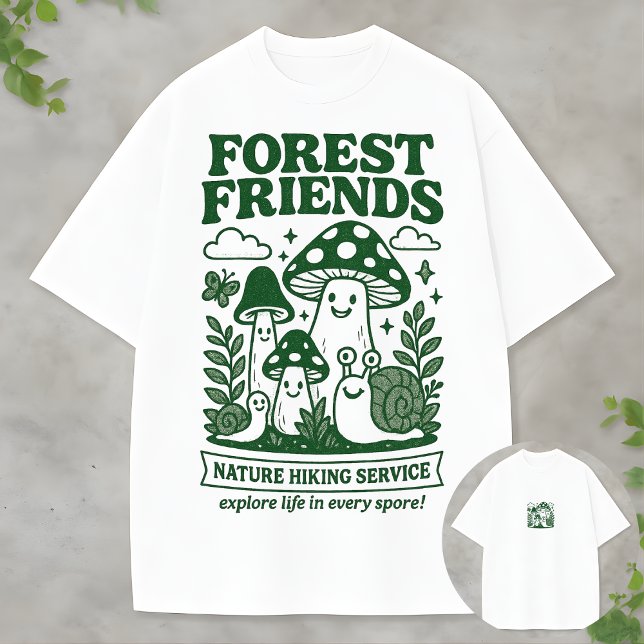 The FunGuys Mushroom Cartoon Forest Adventure Duo T Shirt (Skapare uppladdad)