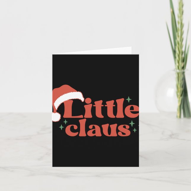 The Funny Family Little Claus T Shirt  Kort (Framsida)