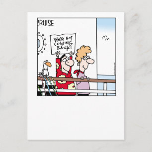 "The Funny Side of Cruising-a-by Graham Harrop" Vykort