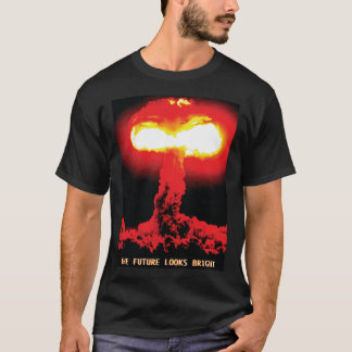The Future Looks Bright retro T Shirt