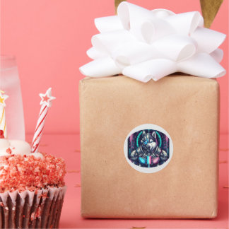 The Future Wolf Runt Klistermärke