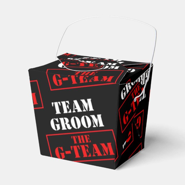 The G-Team Bröllopsgrov Take-Out Presentaskar (Framsidan Sidan)