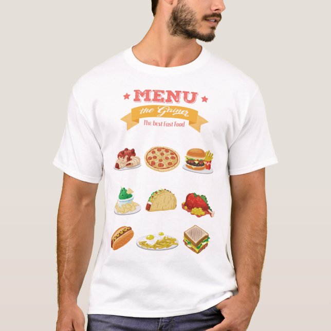 the gainer restaurant tee shirt (Framsida)