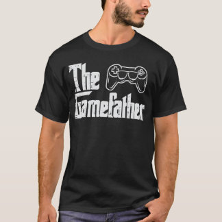 The Gamefather Fun Gaming Fathers Day Parody Gamer T Shirt