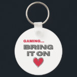 The Gamer  Nyckelring<br><div class="desc">The Gamer - Keychain 
Share the love for the game!</div>