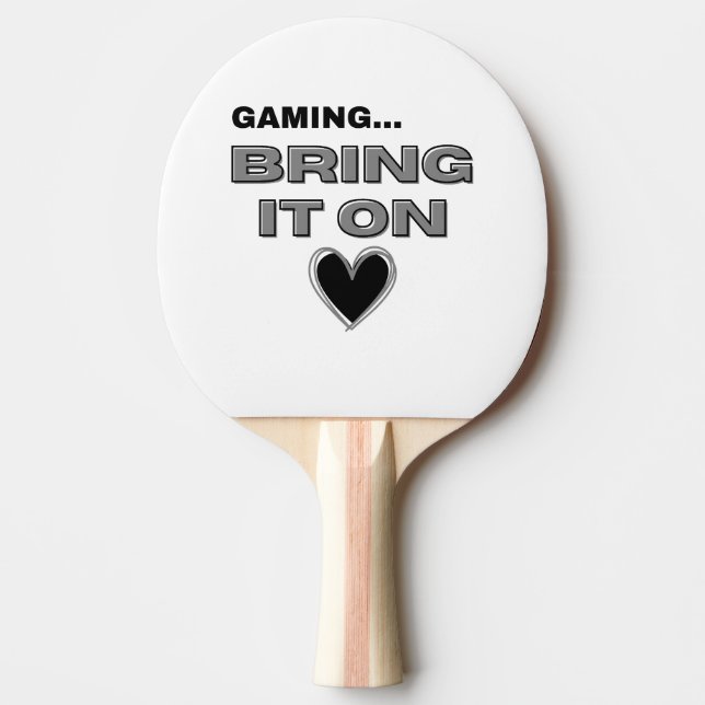 The Gamer  Pingisracket (Framsidan)
