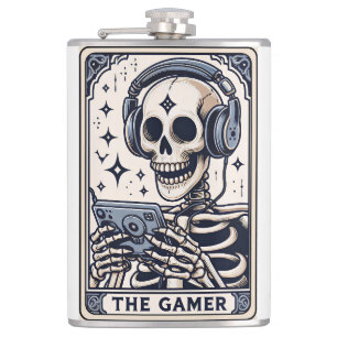The Gamer Skeleton Tarotkortet Fickplunta