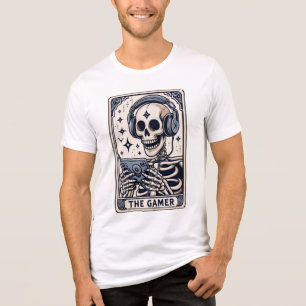 The Gamer Skelett Tarotkort Tröja
