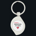 The Gamer  Swirl Silverfärgad Nyckelring<br><div class="desc">The Gamer - Metal Keychain 
Share the love for the game!</div>