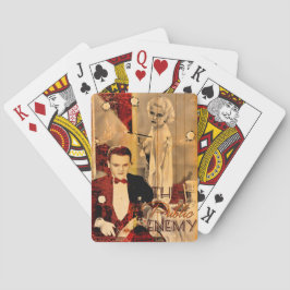 The Gangster's Blonde Girl Casinokort