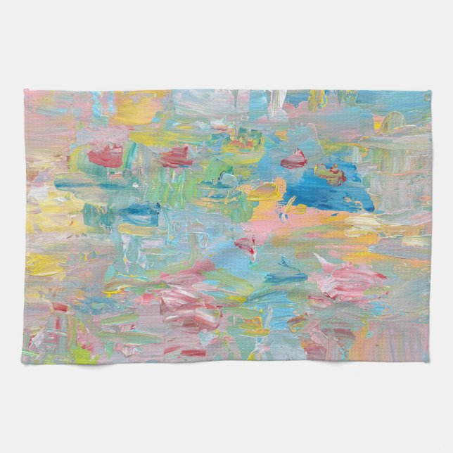 The Garden of Delight clock  Kökshandduk (Horisontell)