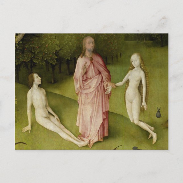 The Garden of Earths Delight, 1500-talet Vykort (Framsida)