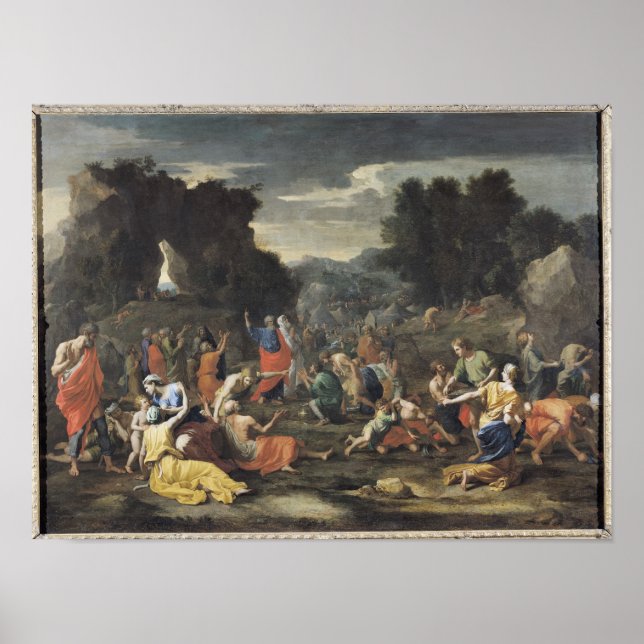 The Gathering of Manna, 1637-9 Poster (Framsidan)