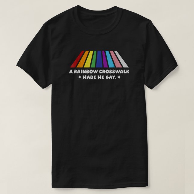 The Gay Agenda's Crosswalk Conversion T Shirt (Design framsida)