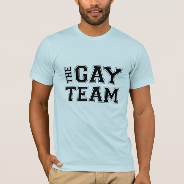 The Gay Team .png Tee (Framsida)