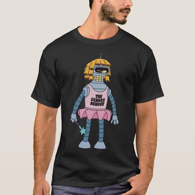 The Gender Bender rolig T Shirt (Framsida)