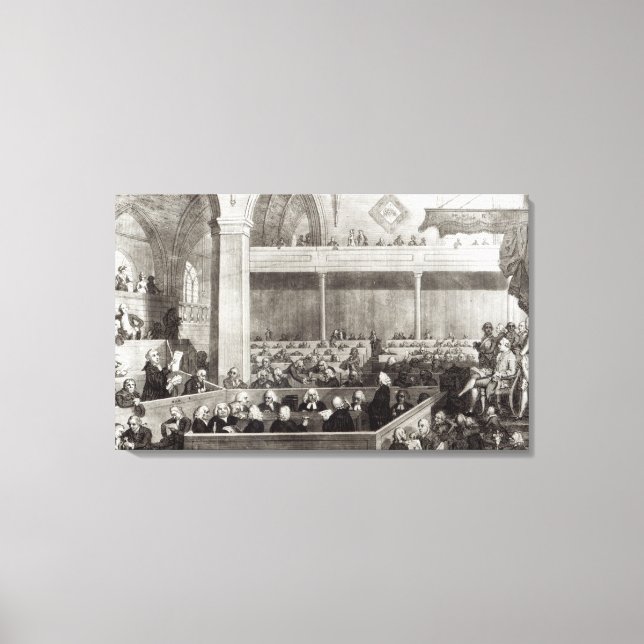 The General Assembly of the Kirk of Scotland Canvastryck (Framsida)