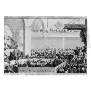 The General Assembly of the Kirk of Scotland Hälsningskort