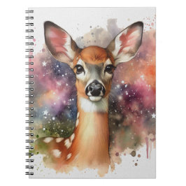 "The Gentle Fawn" Spiral Notebook Anteckningsbok