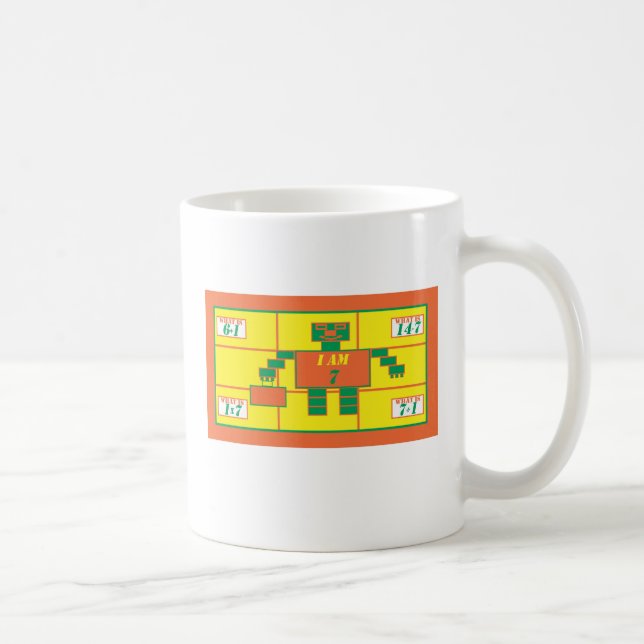 The Geometrics-Mug-Rektangel-Ålder 7 Kaffemugg (Höger)