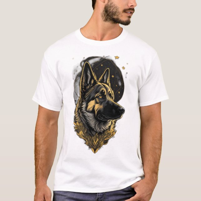 The German Shepherd 007 T Shirt (Framsida)