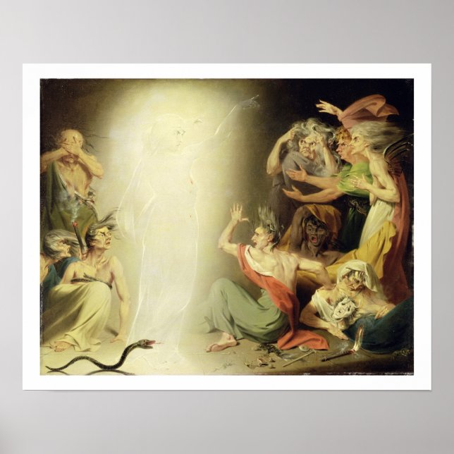 The Ghost of Clytemnestra Awakening the Furies, 17 Poster (Framsidan)