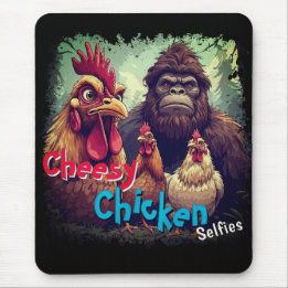 "The Ghost Photobomb Bigfoot" Cheesy Chickens  Musmatta